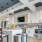 a kitchen with white cabinets