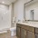 a bathroom with a toilet and sink